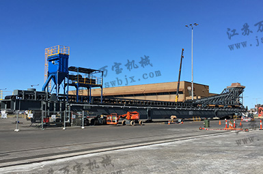 輪胎移動 尾車輸送機(jī) 除塵